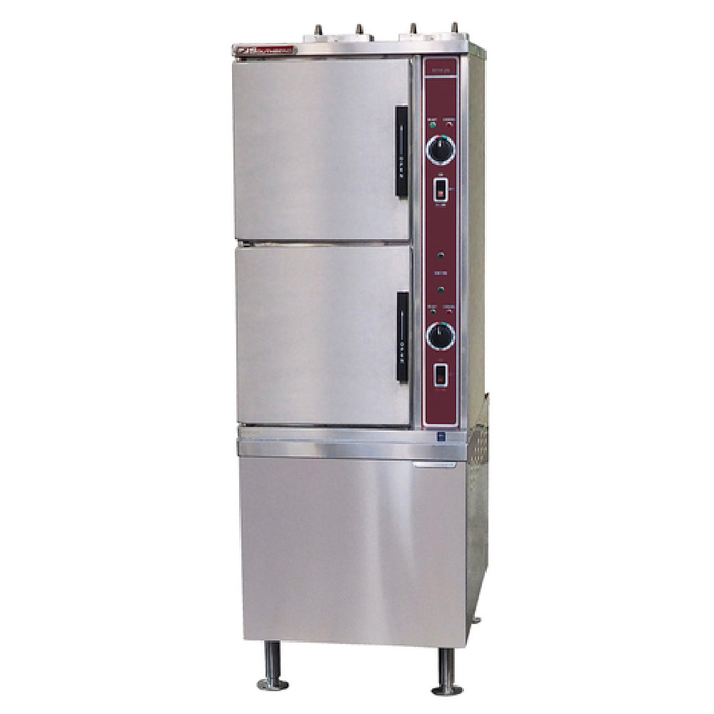 Southbend (Middleby) GSX-16HE-SB - Convection Steamer, Gas, (2) Compartments