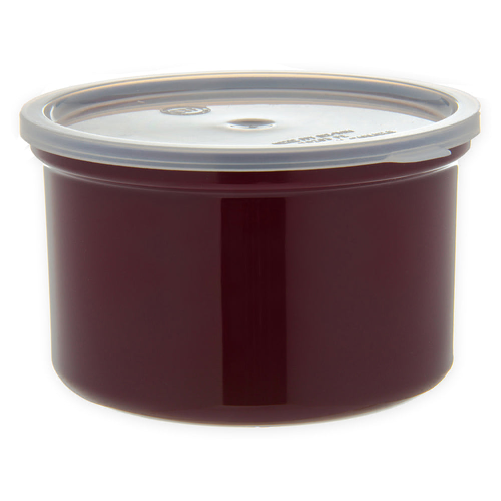 Carlisle 031601 Carlisle Classic Crock 1.5 Qt. Snap-on Polypropylene Lid