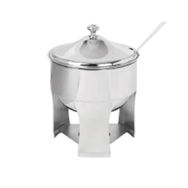 Spring USA 2565-6 Sauce/Syrup Server 1-1/2 Liter With Ladle & Tray Holder For Fuel Can