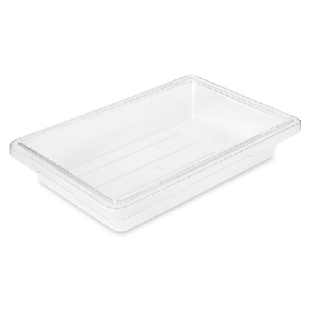Rubbermaid FG330700CLR Food/Tote Box 2 Gallon 18"L X 12"W X 3-1/2"D