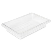 Rubbermaid FG330700CLR Food/Tote Box 2 Gallon 18"L X 12"W X 3-1/2"D
