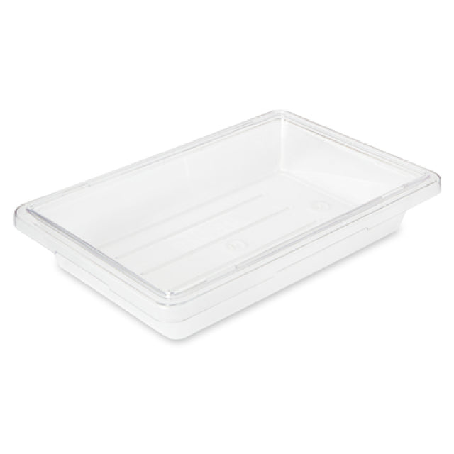 Rubbermaid FG330700CLR Food/Tote Box 2 Gallon 18"L X 12"W X 3-1/2"D