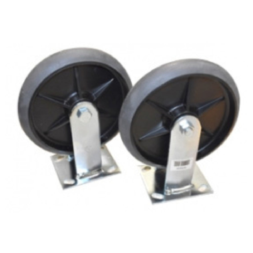 Rubbermaid 1975230 Executive Series Quiet Caster 8" Fixed (must Be Purchased In Case Quantities = 2 Ea)