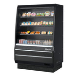 Turbo Air TOM-50MB-SP(-A)-N Vertical Open Display Merchandiser Mid-height 12.3 Cu. Ft. Capacity
