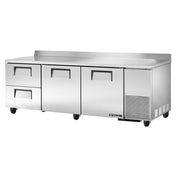 True Refrigeration TWT-93D-2-HC Deep Work Top Refrigerator Three-section