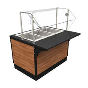 Vollrath VH78 V-Class Series Hot Station 78"W X 44"D X 34"H Stainless Steel Structural Frame Construction