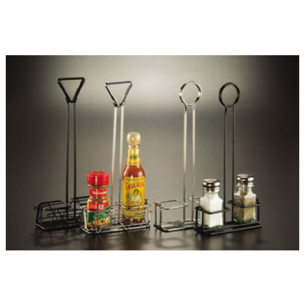 American Metalcraft WSPR3C Salt/Pepper Rack 5-3/4"L X 2-1/4"W X 12"H Round Top