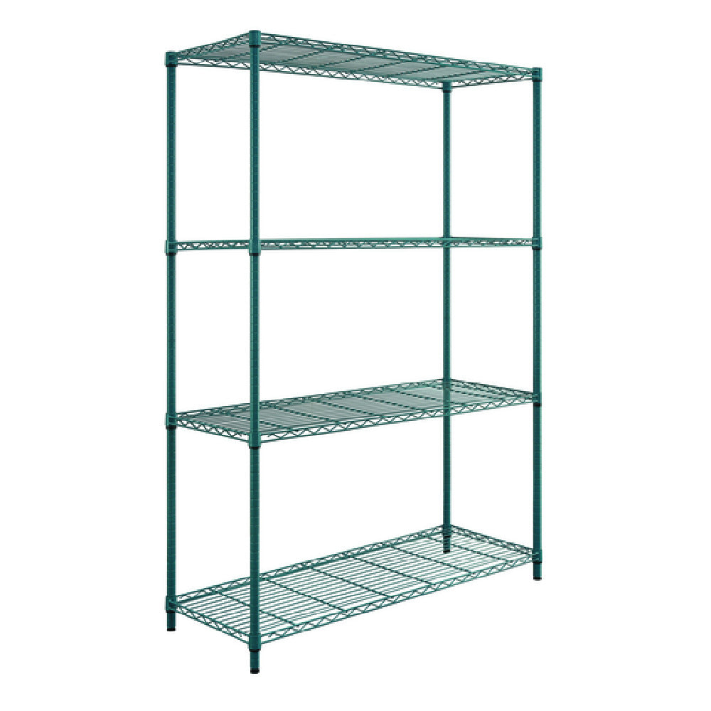 Quantum RWR72-1848LDP Convenient Shelving Unit Pack 4-tier 48"W X 18"D X 72"H