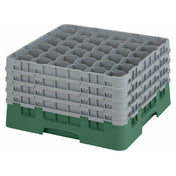 Cambro 36S900119 Camrack® Glass Rack With (4) Soft Gray Extenders Full Size