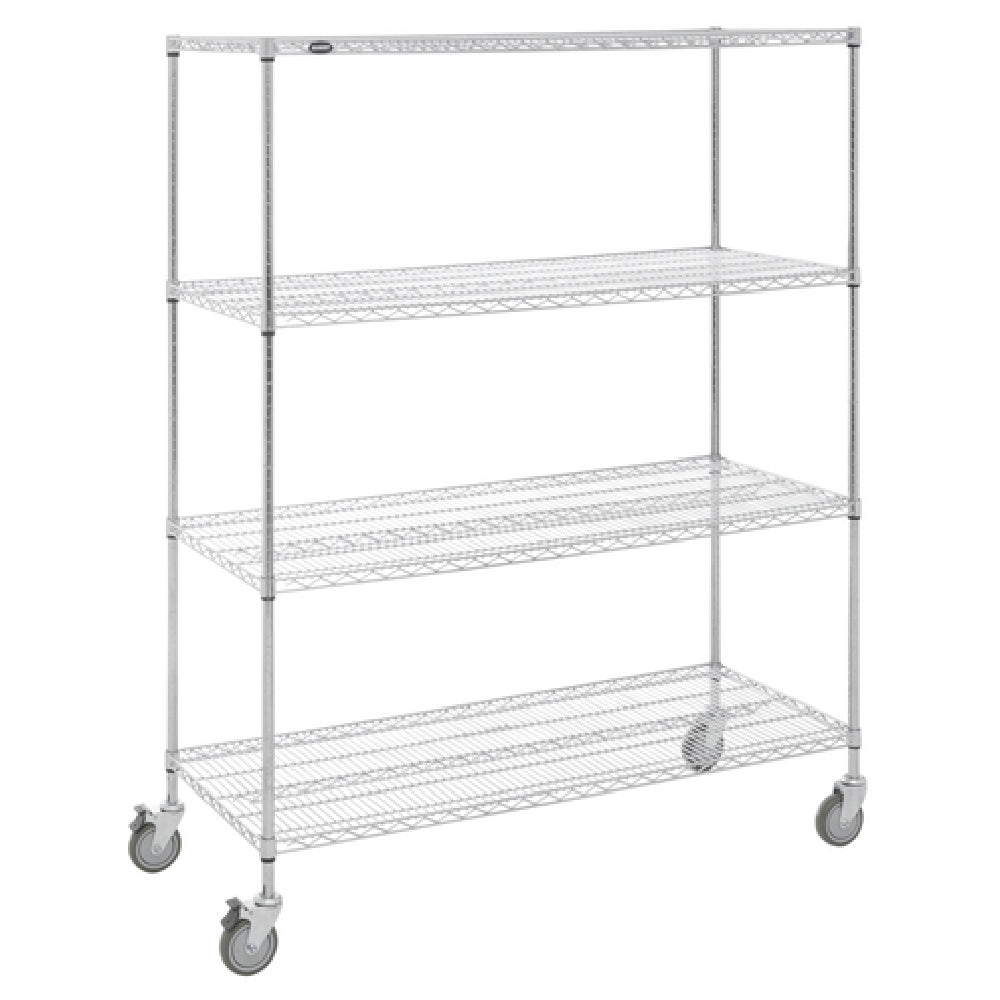 Hubert 85318 - Shelving Unit, Wire, Mobile