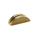 American Metalcraft GCHBC1 Card Holder Aluminum Gold