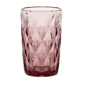 Hospitality Brands FG-879011-016 Forum Amethyst Hi-Ball Glass 13 Oz. 5"H (3-1/2"T & 2-1/4"B)