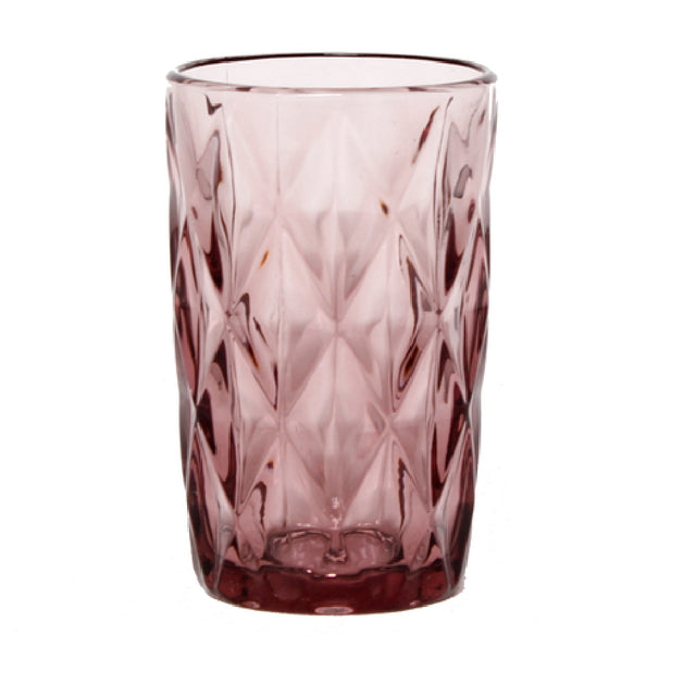 Hospitality Brands FG-879011-016 Forum Amethyst Hi-Ball Glass 13 Oz. 5"H (3-1/2"T & 2-1/4"B)