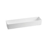 TableCraft Products CW4018GY - Bowl, 3-1/2 Qt., 19" X 4-3/4" X 3"