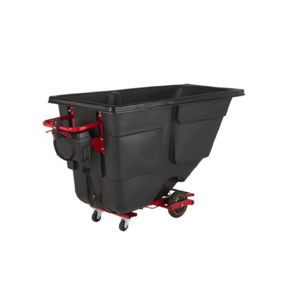 Rubbermaid 2173662 - Powered Roto Tilt Truck, 1.0 Cu Yard, 33.31"W X 70.31"D X 42.24"H