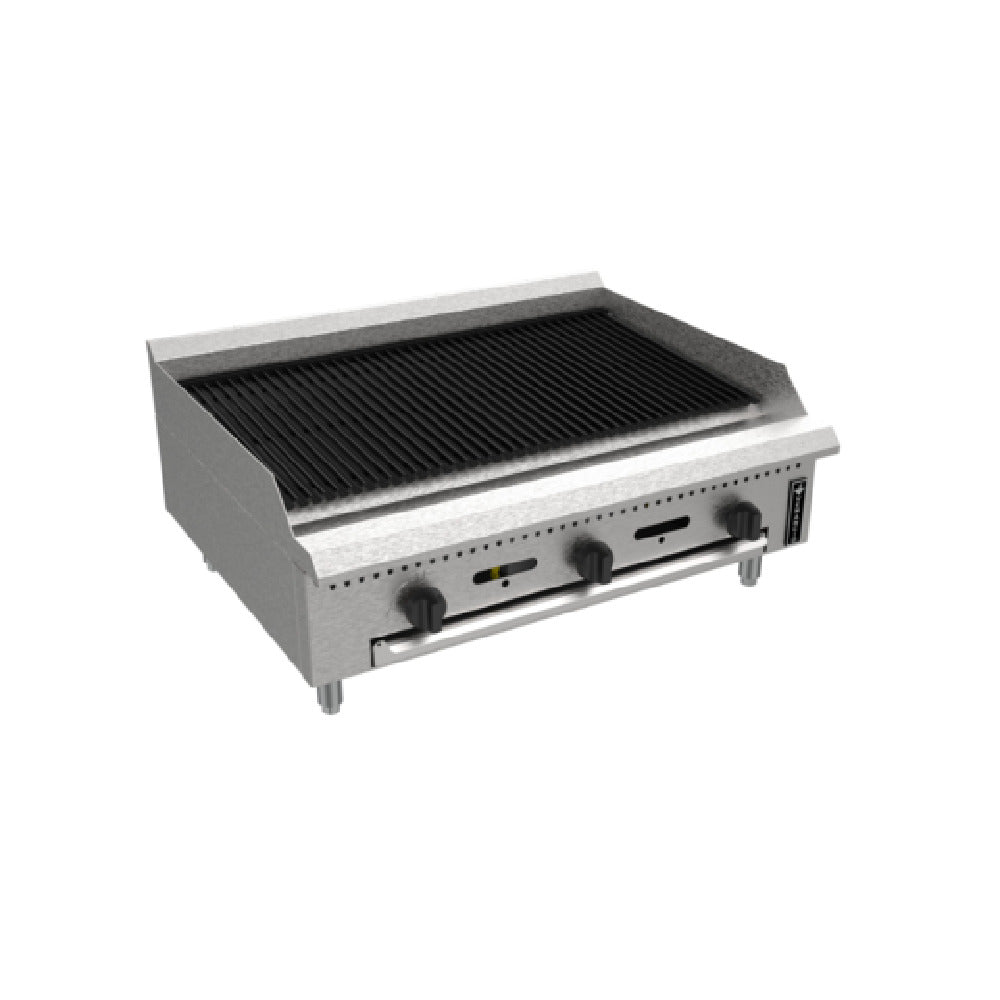 Venancio PCB36G-CT_NAT Prime Radiant Charbroiler Gas Countertop