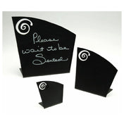 Hubert 28046 - Chalkboard Sign/Easel, Countertop, 8-1/2" X 3-1/2" X 9"H