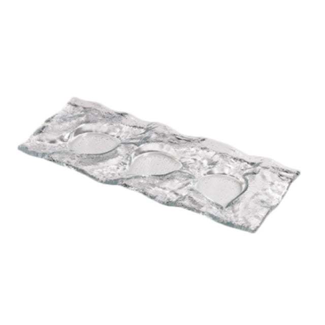 Steelite 6527B566 Rectangle Underliner 10.125" X 3.875" Creations Glass