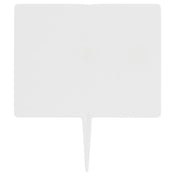 Hubert 19276 - Tag, 2-1/2" X 2"H, Rectangular
