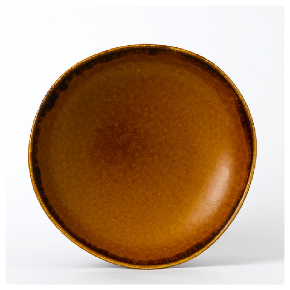 Arc Cardinal HB253 Dudson Harvest Brown Coupe Bowl 38.0 Oz (D:9.875'') Vitrified Ceramic