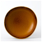 Arc Cardinal HB253 Dudson Harvest Brown Coupe Bowl 38.0 Oz (D:9.875'') Vitrified Ceramic