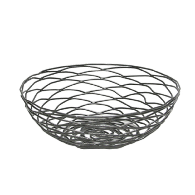 FOH BBK007GYI22 Wireware™ Basket 10" Dia. X 3"H Round