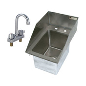 John Boos PB-DISINK101410-P-SSLR-X Pro-Bowl Drop-In Sink 1-compartment 12-5/8"W X 18-1/2"D X 16"H Overall Size