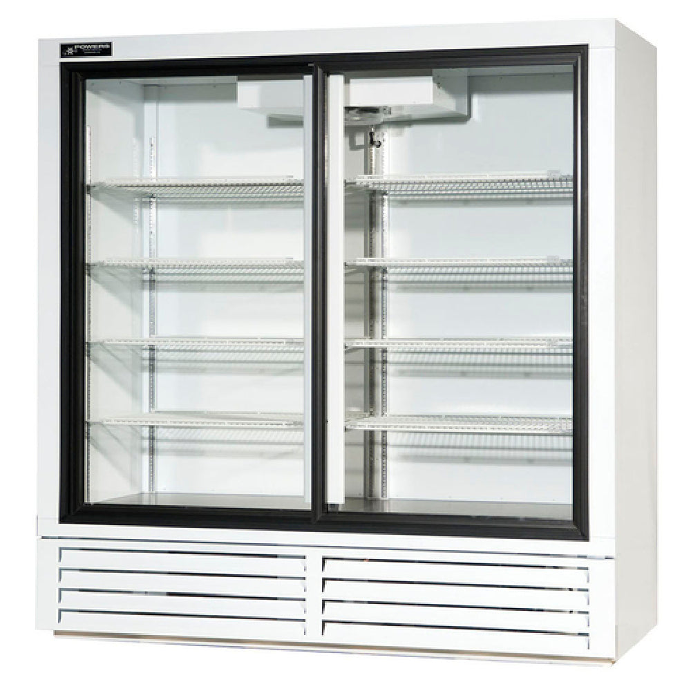Powers Equipment BS70GDHC Beverage Cooler Two-section 70"W