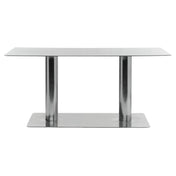 Hubert 10947 - Display Pedestal, 18" X 9" X 8"H, Rectangular