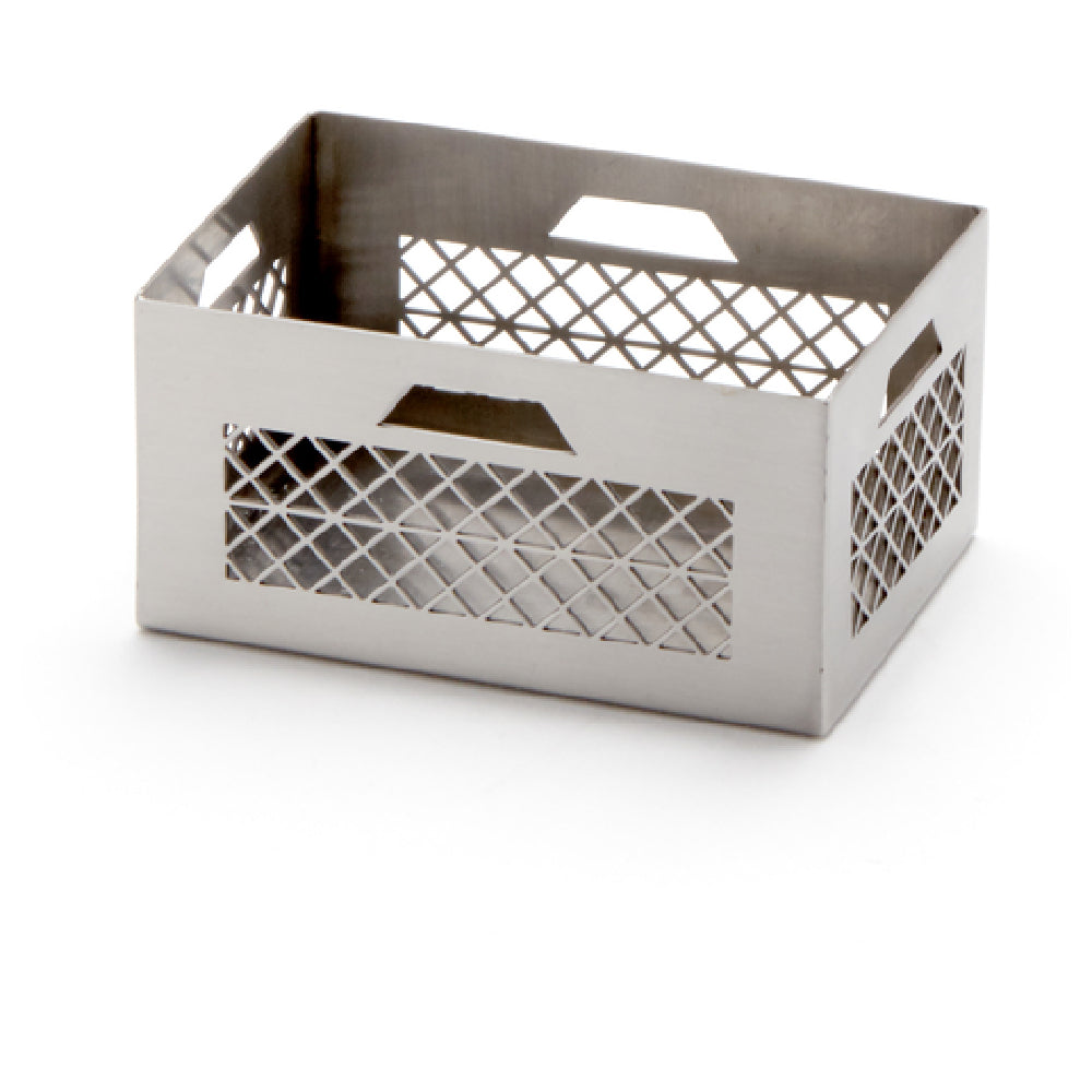 American Metalcraft SPC3 Sugar Packet Milk Crate 3-1/2"L X 2-1/2"W X 1-1/2"H Rectangular
