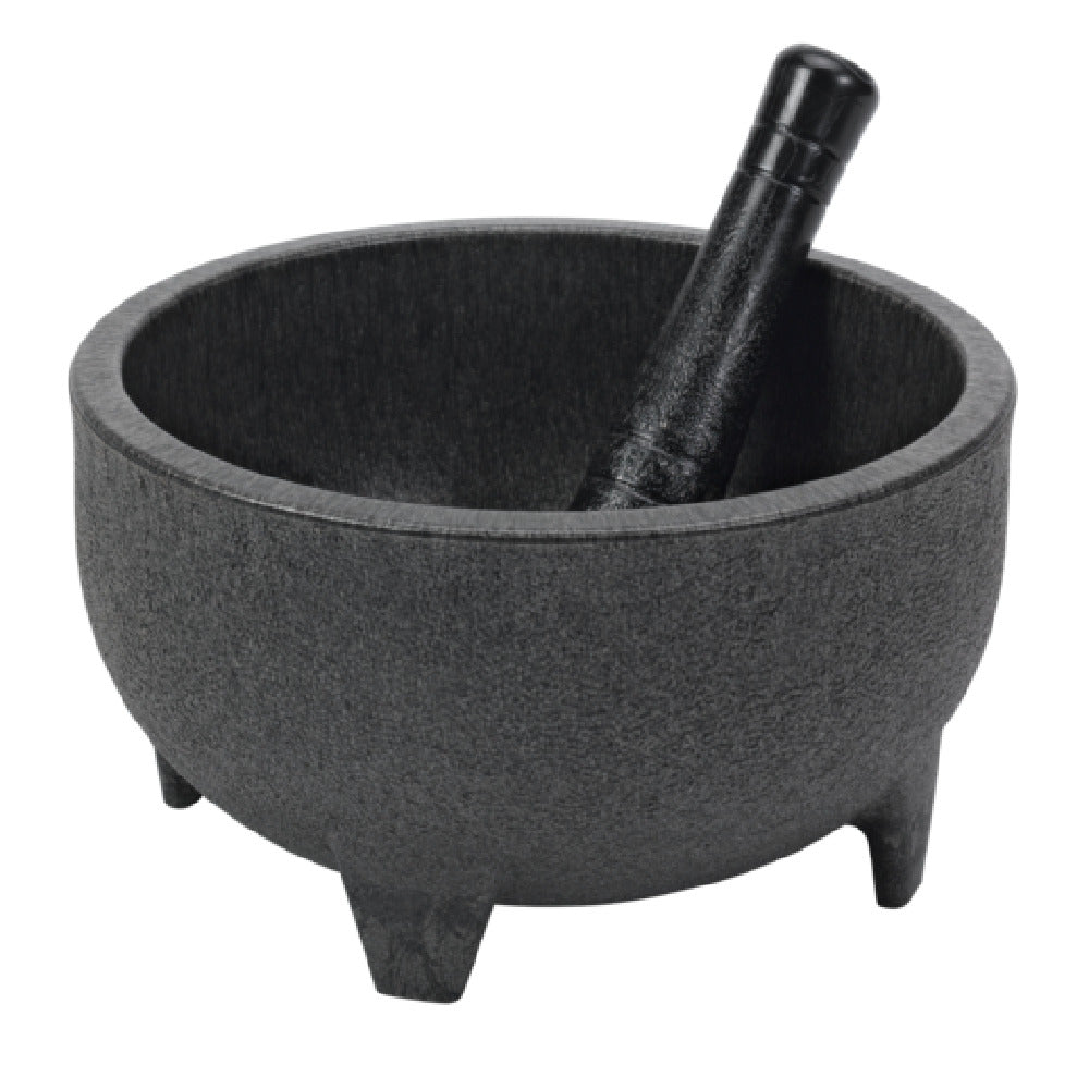Service Ideas MB50PBL Service Ideas FIESTA SOLUTIONS Molcajete Bowl 50 Ounce Black