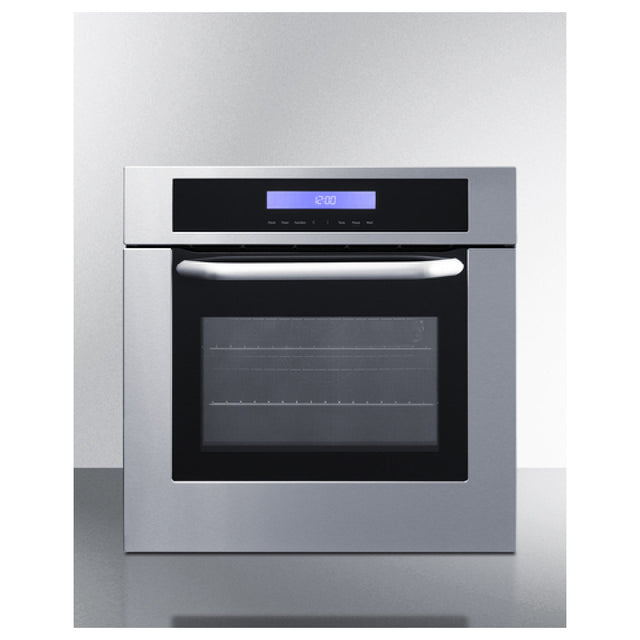Summit SEW24SSX Electric Built-In Wall Oven 24"W 2.5 Cu.ft Capacity