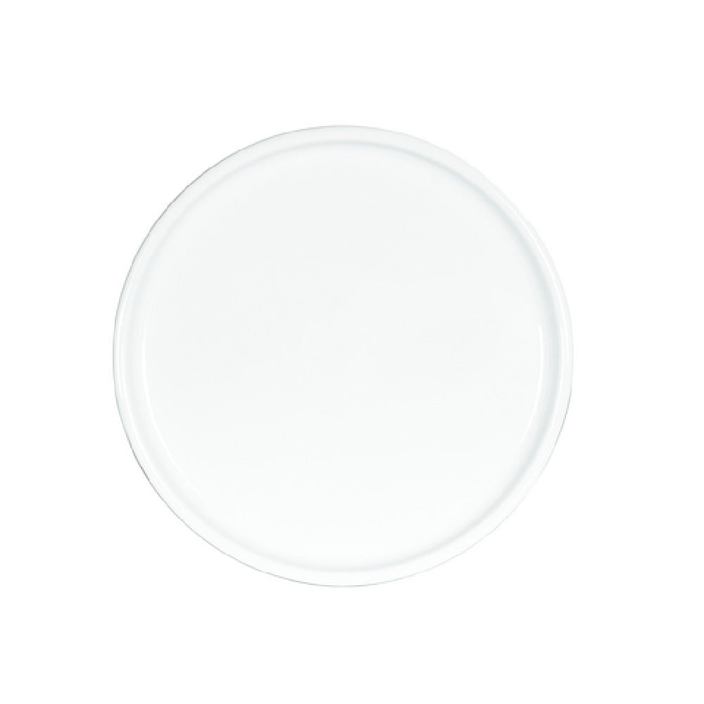 Cal Mil 24011-7 Rolled Rim Plate 7"dia X 1"H Melamine