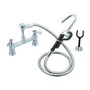 BK Resources BKF-8DMPF-G OptiFlow™ Pot Filler Assembly Deck Mount 8" OC