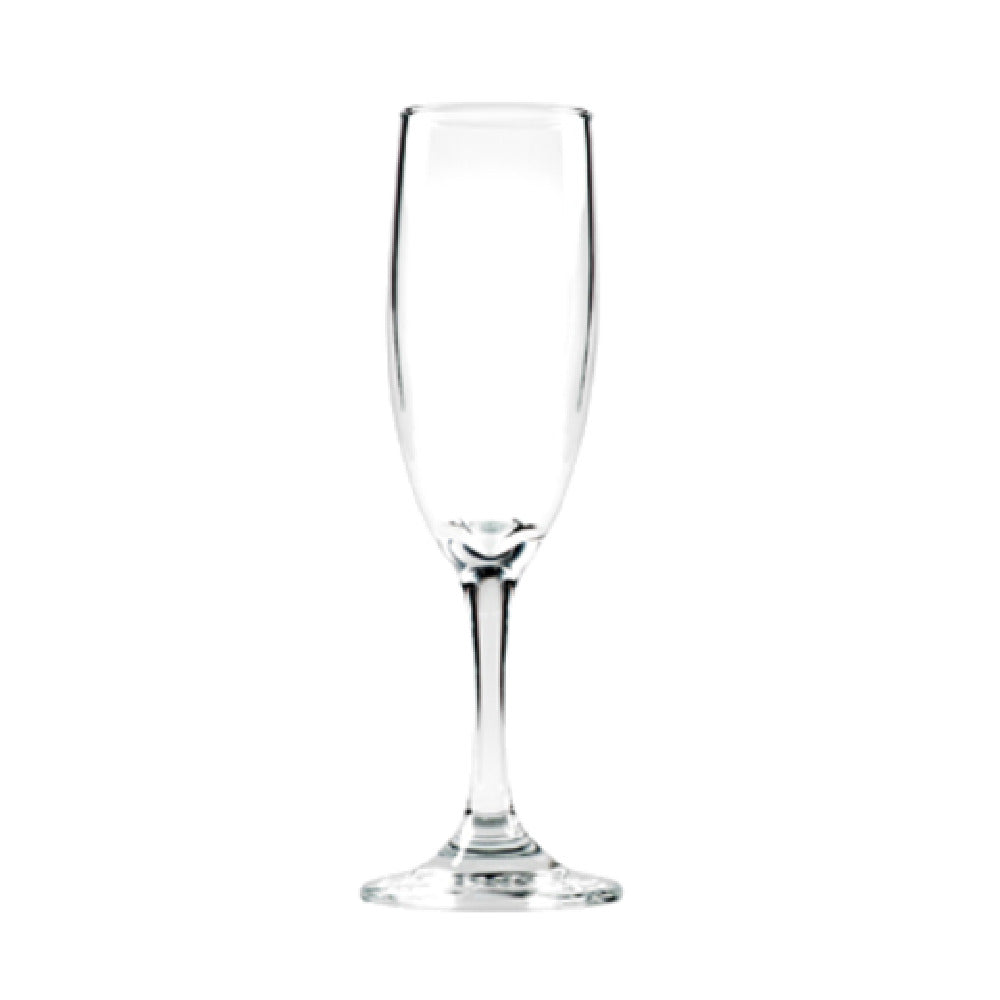 International Tableware 5440 Champagne Flute Glass 6 Oz. With Stem
