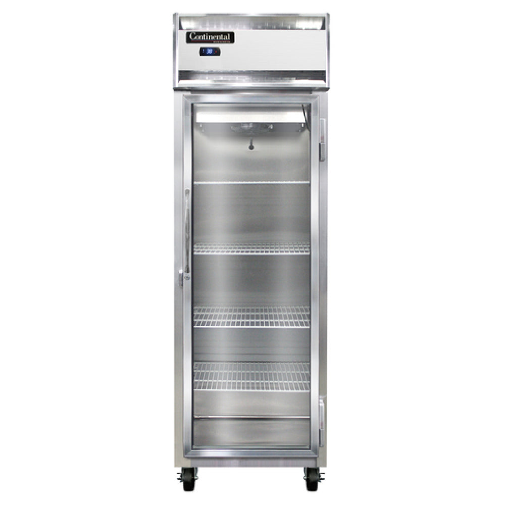Continental Refrigerator 1RSNSAGD Refrigerator Reach-in Display One-section