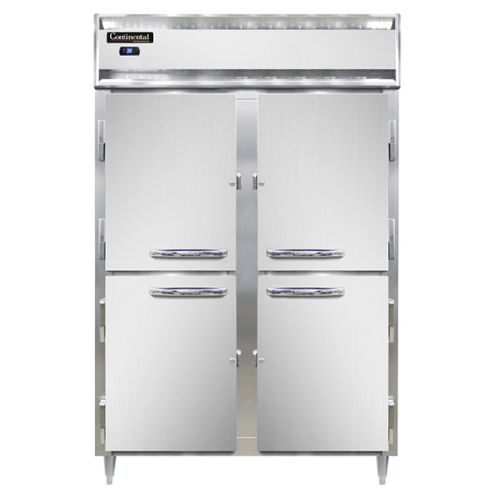 Continental Refrigerator D2RSNSAHD Designer Line Refrigerator Reach-in Two-section