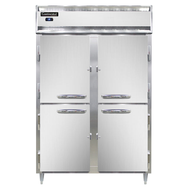Continental Refrigerator D2RSNSAHD Designer Line Refrigerator Reach-in Two-section