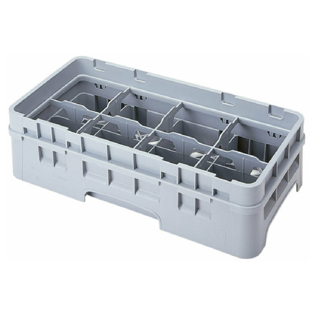Cambro 8HC414151 Camrack® Cup Rack With Soft Gray Extender Half Size