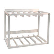 New Age Industrial 53082 Dish Rack Holder Wall Mount 29"W X 18"D X 22-1/2"H