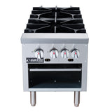 Dukers Appliance Co. USA Ltd. DCSPA2 Stock Pot Range Gas 18"W X 42-1/4"D X 22-3/4"H