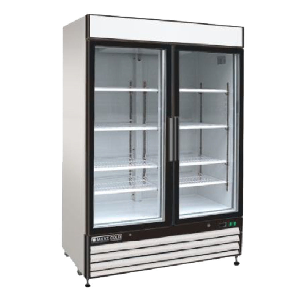 Maxximum MXM2-48RHC Maxx Cold X-Series Refrigerated Merchandiser Reach-in Two-section