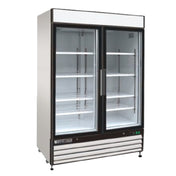 Maxximum MXM2-48RHC Maxx Cold X-Series Refrigerated Merchandiser Reach-in Two-section