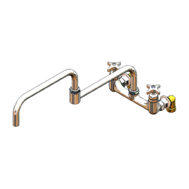 T&S Brass B-0292 Big-Flo Pot & Kettle Sink Faucet Wall Mount 8" Centers
