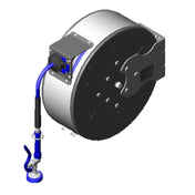 T&S Brass B-7242-C01 Hose Reel System Enclosed 3/8" X 50' Hose With High Flow Blue Spray Valve
