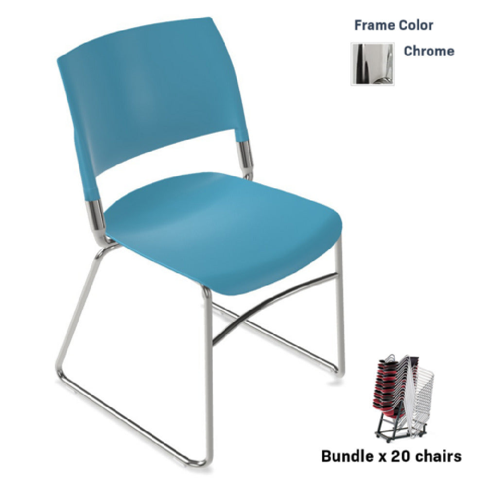 Forbes Industries FGAPKG02105#### NIMA™ Sled Base Desk Height Chair Package Non-upholstery