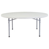 National Public Seating BT71R NPS® Heavy Duty Round Folding Table 71" Dia. Round
