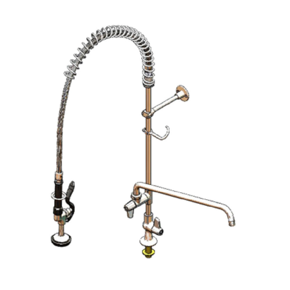 T&S Brass 5PR-1S18 Equip Pre-Rinse Unit Single Hole Deck Mount