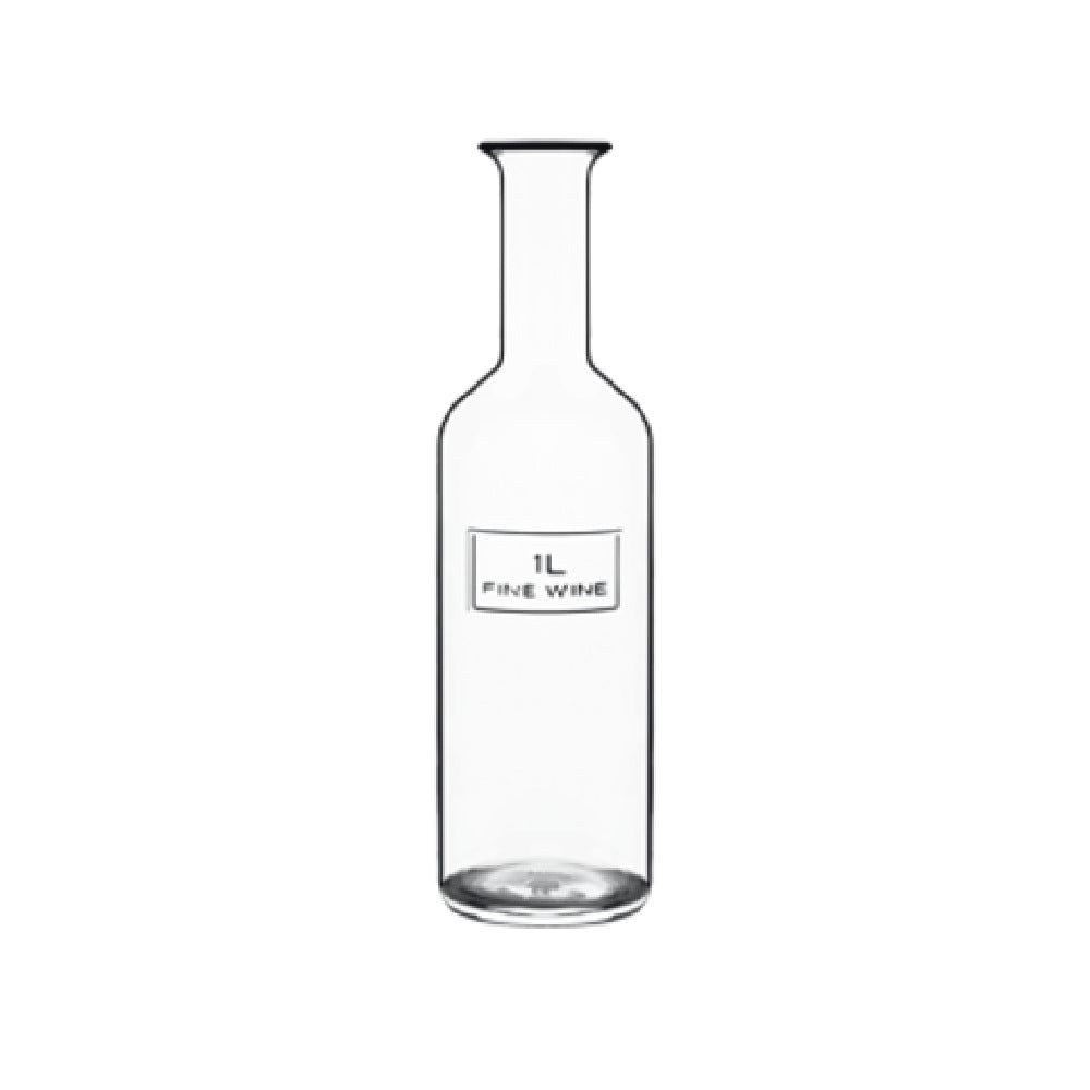 BauscherHepp 11202/30 Wine Serving Bottle 34 Oz. (35.25 Oz. Brimful) 3-1/2" Dia. X 12-1/2"H