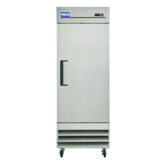 Hubert 56742 - Kratos Reach-In Refrigerator, 29"W, 17.3 Cu.ft. Capacity